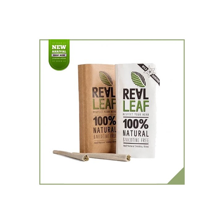 Duo pack Real Leaf sostituto naturale del tabacco Duo pack Real Leaf sostituto naturale del tabacco
