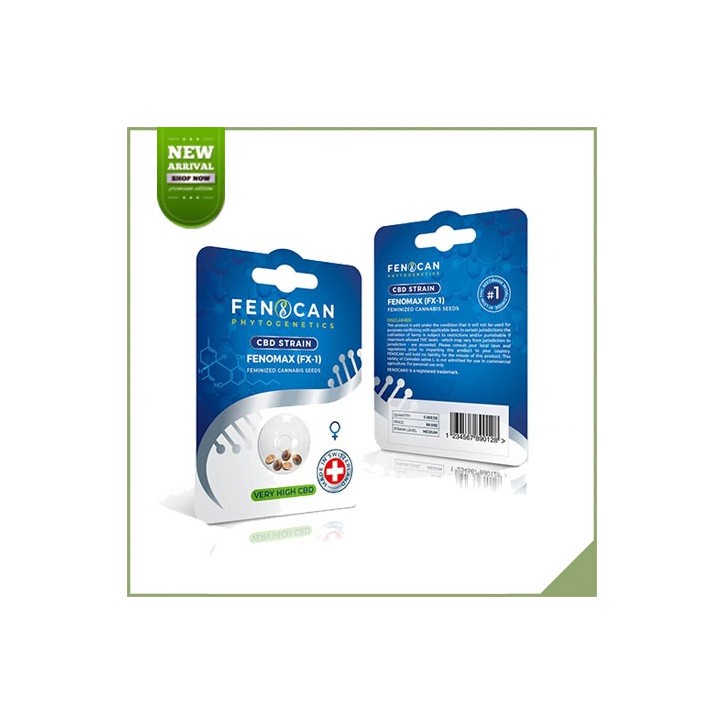 3 Semi di cannabis Fenomax femminizzati CBD 3 Semi di cannabis Fenomax femminizzati CBD