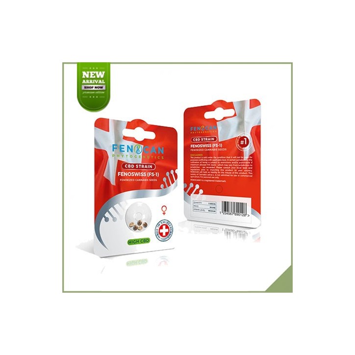 3 Fenoswiss Semi di Cannabis CBD Femminizzati 3 Fenoswiss Semi di Cannabis CBD Femminizzati