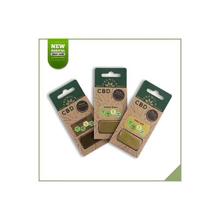 Trio pack Swiss Premium Pollen CBD Trio pack Swiss Premium Pollen CBD