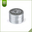 Grinder 40 mm The Bulldog Amsterdam Silver