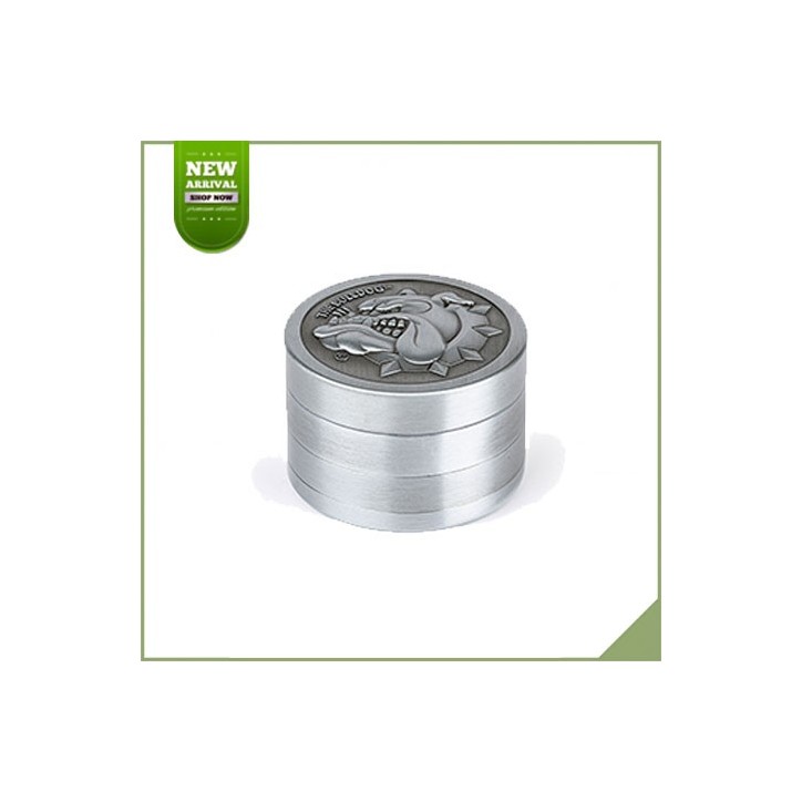 Grinder 40 mm The Bulldog Amsterdam Silver Grinder 40 mm The Bulldog Amsterdam Silver