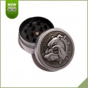 Grinder 40 mm The Bulldog Amsterdam Silver