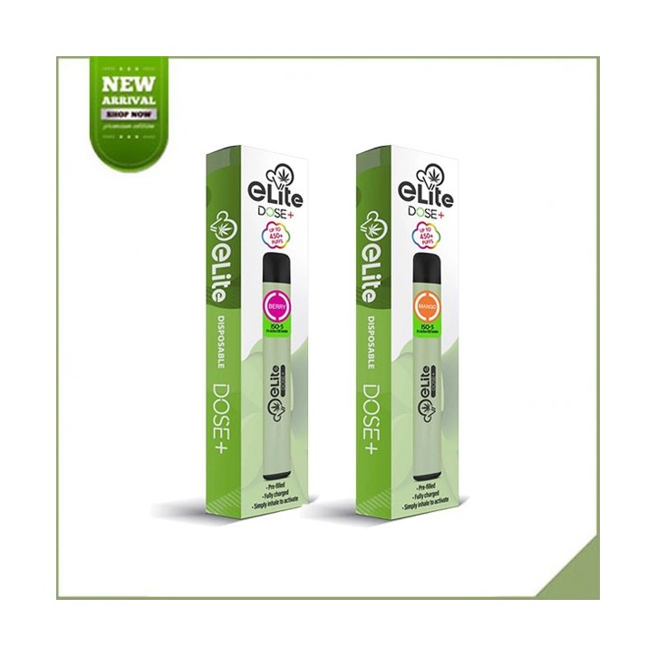 Vape CBD jetable - Elite Dose+ Vape CBD jetable - Elite Dose+