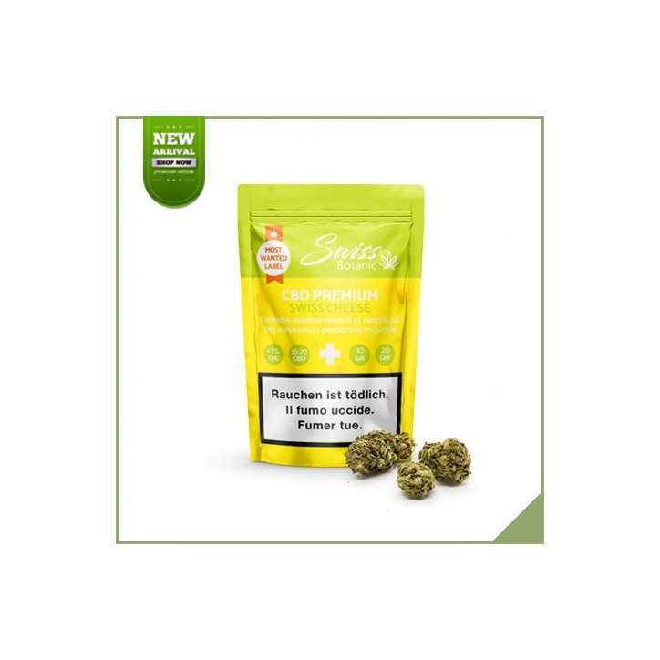Fiori di cannabis CBD Swiss Botanic Swiss Cheese Fiori di cannabis CBD Swiss Botanic Swiss Cheese
