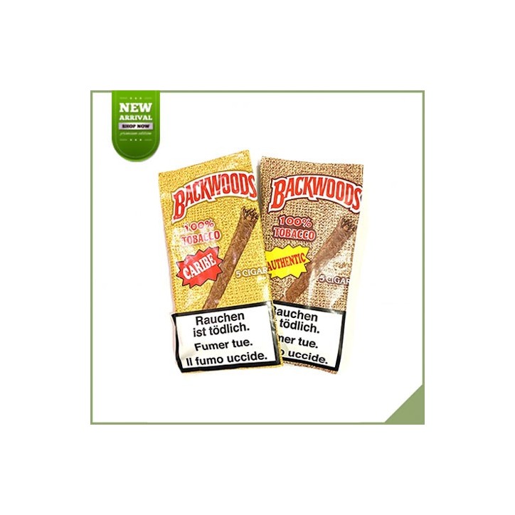 Pack Blunts Backwoods Authentic und Caribe Pack Blunts Backwoods Authentic und Caribe