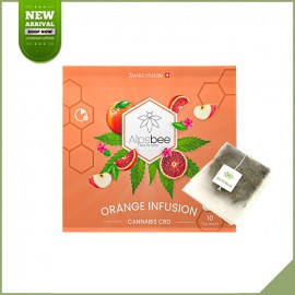 Tisane cbd en sachet - Alpsbee Orange infusion