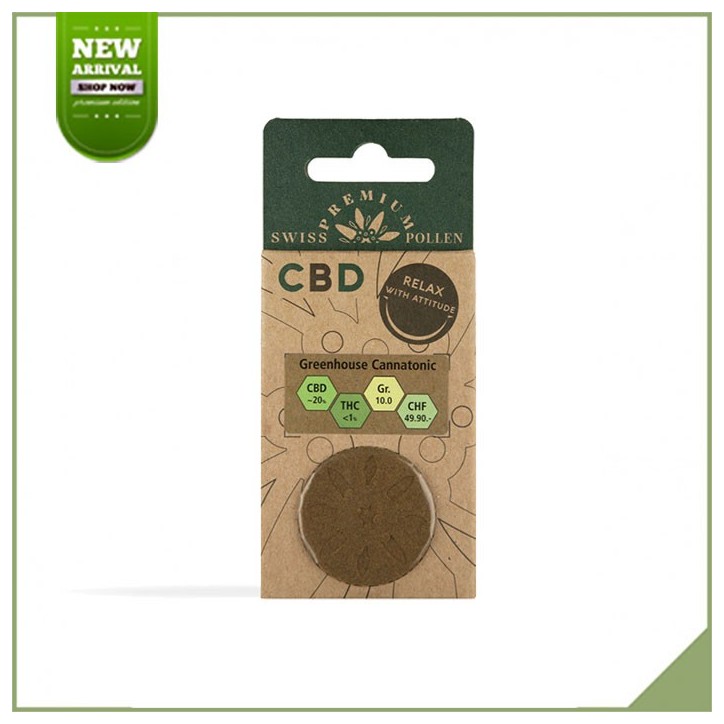 Swiss Premium Pollen CBD Serra Cannatonic 10g Swiss Premium Pollen CBD Serra Cannatonic 10g