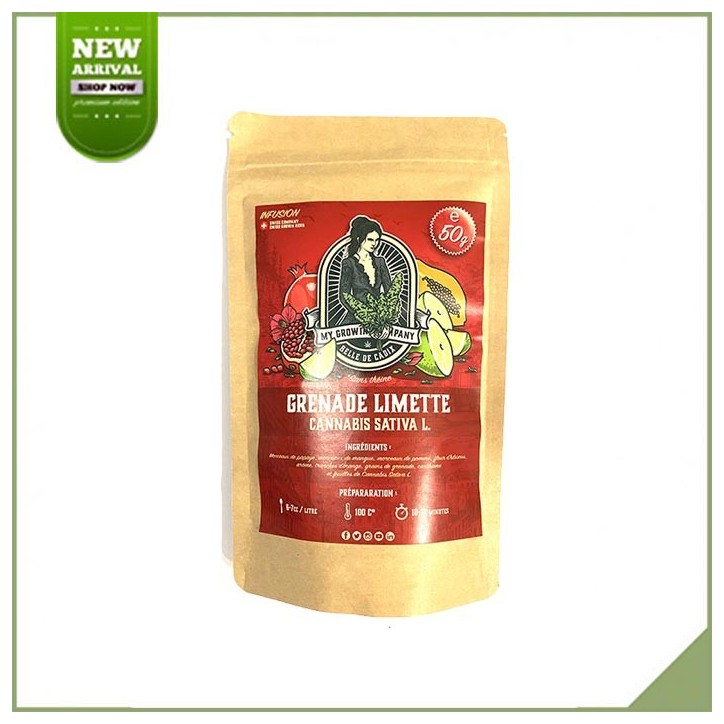 Infusion cbd Granada Limette - My Growing Company Infusion cbd Granada Limette - My Growing Company