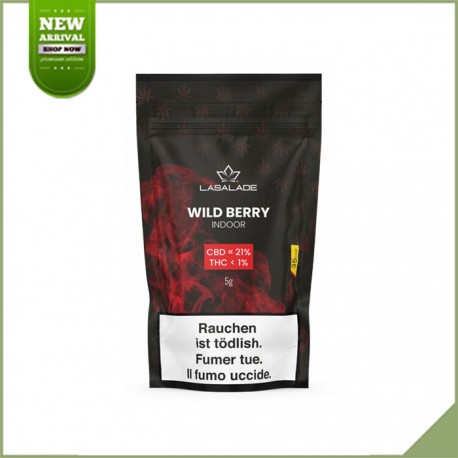 Fleurs CBD Indoor - La Salade "Wild Berry"