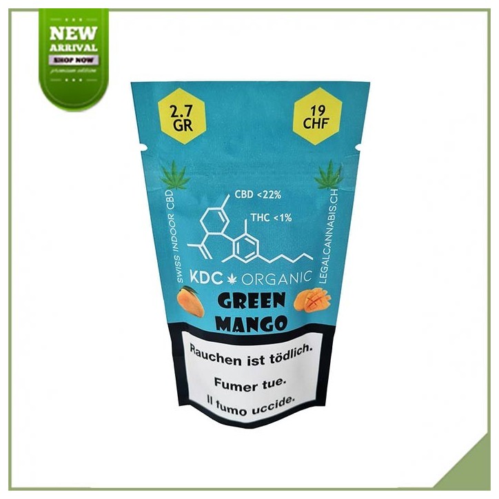 Fiori cbd indoor - KDC Organic Green Mango Fiori cbd indoor - KDC Organic Green Mango