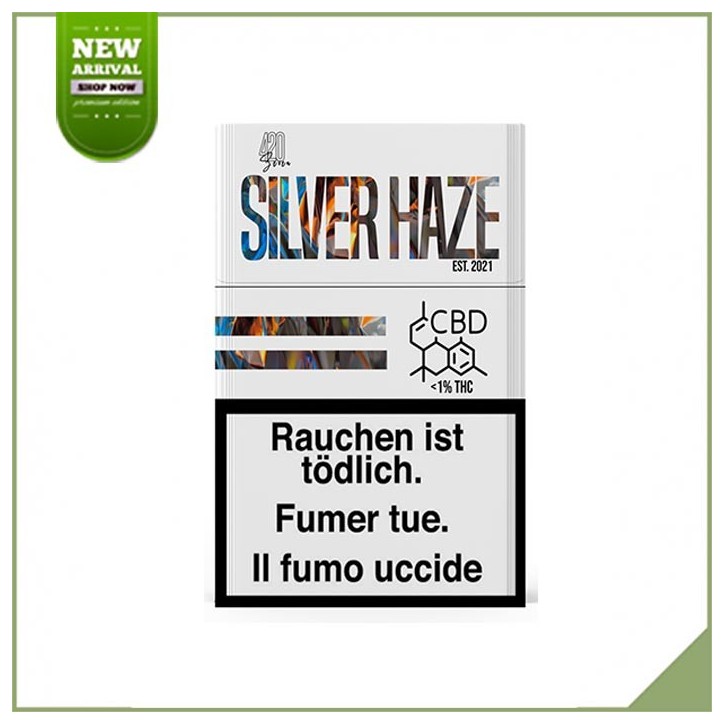 Sigaretta CBD - 420Seven Silver Haze
