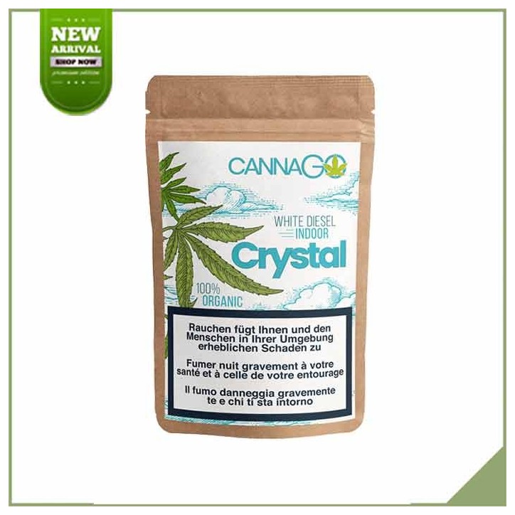 Fiori CBD indoor - Cannago Crystal White Diesel Fiori CBD indoor - Cannago Crystal White Diesel
