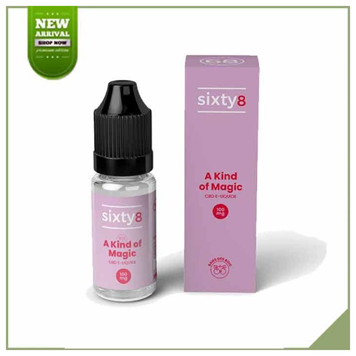 CBD E-liquid 600 mg - Sixty8 Una specie di magia CBD E-liquid 600 mg - Sixty8 Una specie di magia
