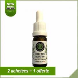 Huile CBD 10% avec 0,2% THC - SFTB