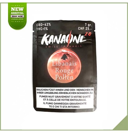 Résine CBD - Kanaone - Libanais Rouge