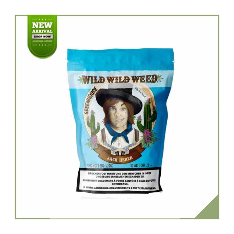 Fiori CBD da serra - Wild Wild West - Jack Herer