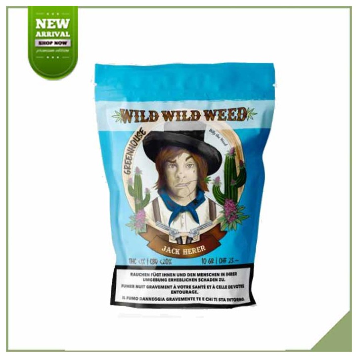 Fleurs CBD Greenhouse - Wild Wild Weed - Jack Herer