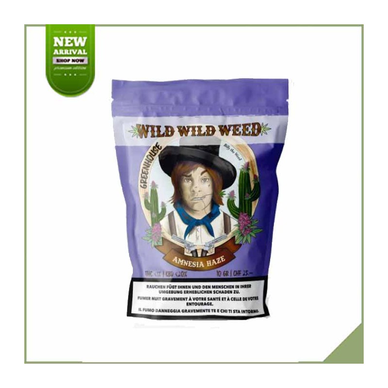 Fleurs CBD Greenhouse - Wild Wild Weed - Amnesia Haze