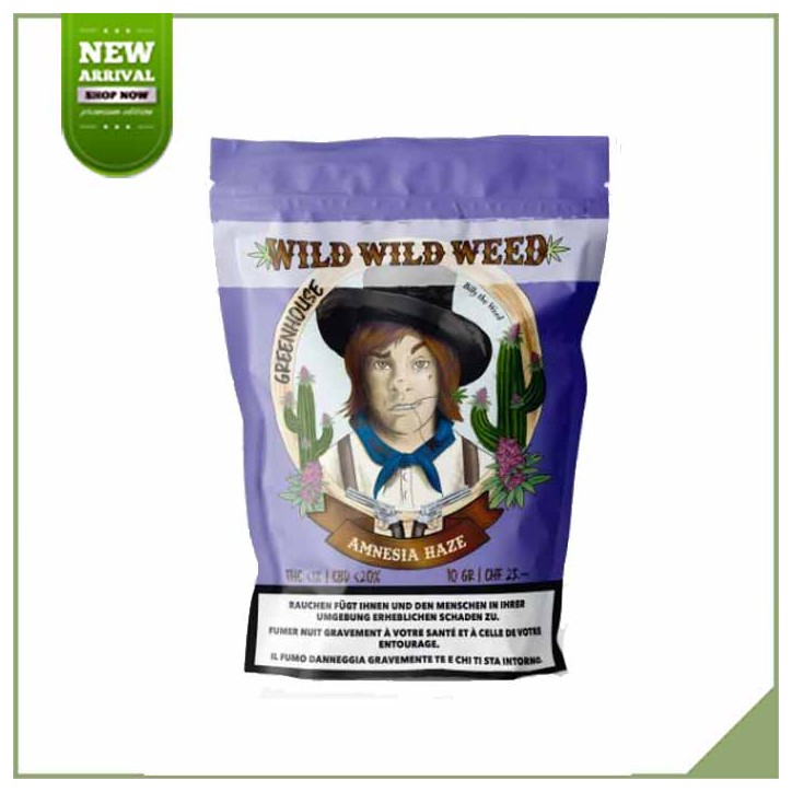 Fiori CBD della serra - Wild Wild West - Amnesia Haze Fiori CBD della serra - Wild Wild West - Amnesia Haze