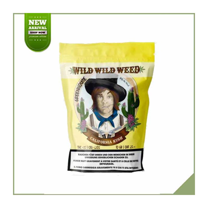 Fiori CBD della serra - Wild Wild West - California Kush