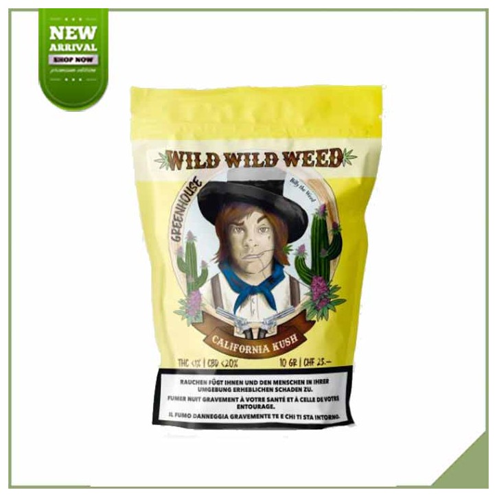 CBD-Blüten Greenhouse - Wild Wild West - California Kush CBD-Blüten Greenhouse - Wild Wild West - California Kush