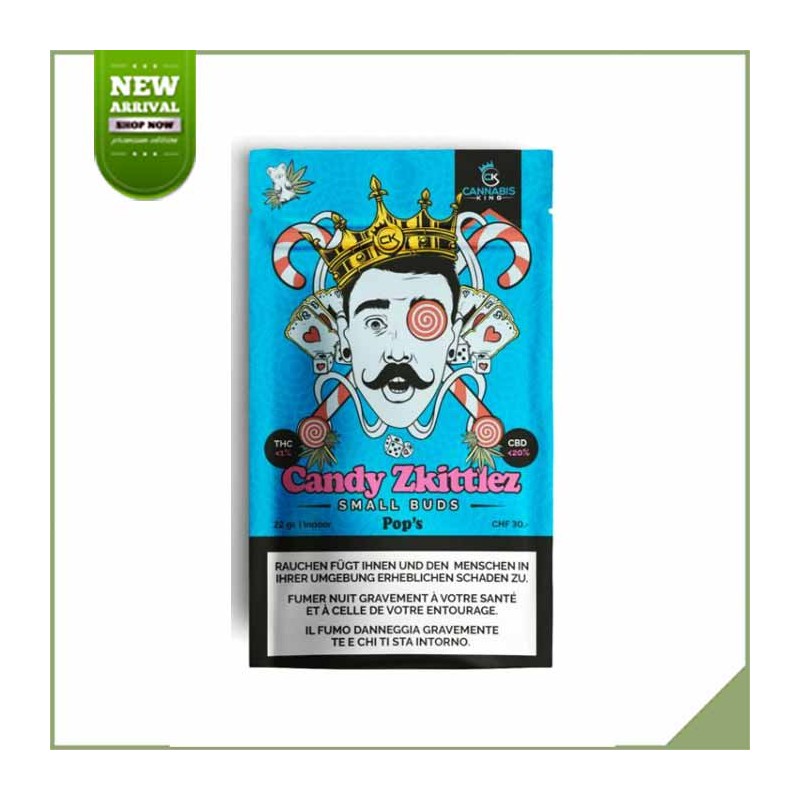 Fleurs CBD Indoor - Small Buds - Candy Zkittlez
