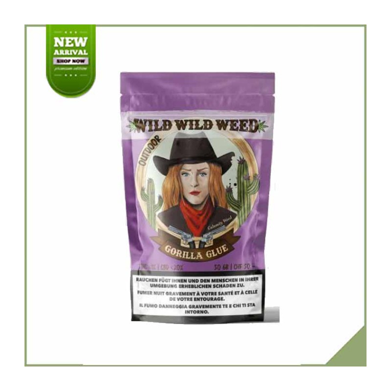 CBD-Blüten Outdoor - Wild Wild West - Gorilla Glue