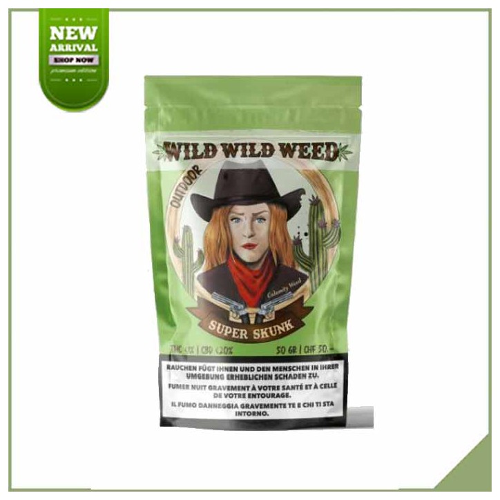 Fiori CBD Outdoor - Wild Wild - Super Skunk Fiori CBD Outdoor - Wild Wild - Super Skunk