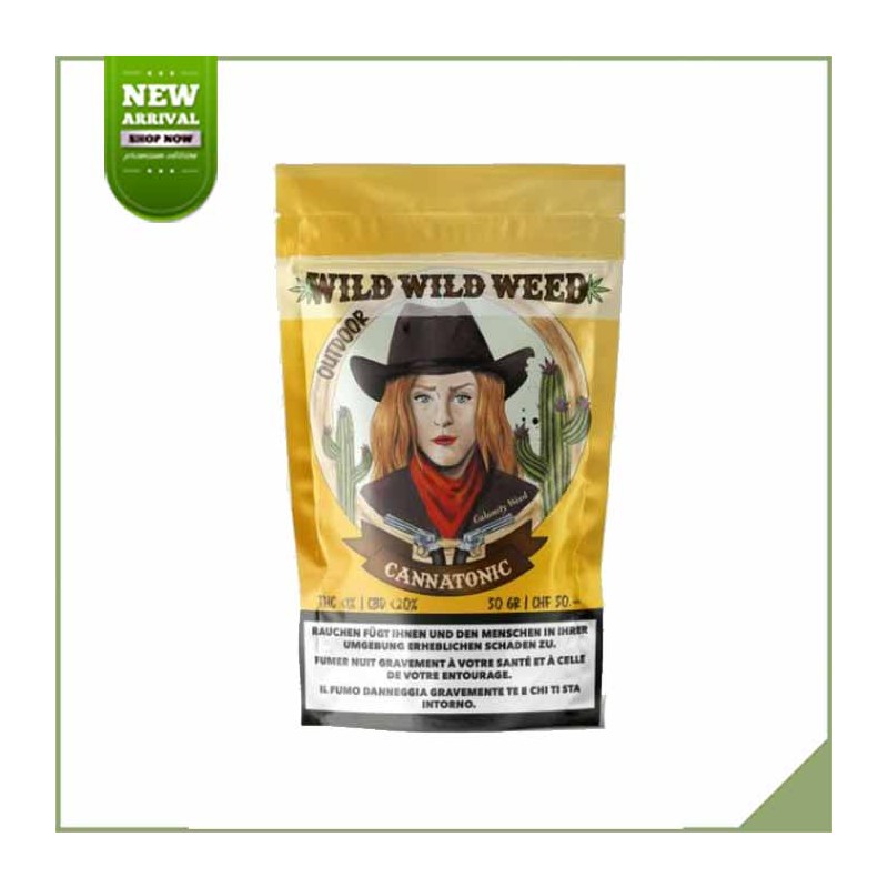Fleurs CBD Outdoor - Wild Wild West - Cannatonic