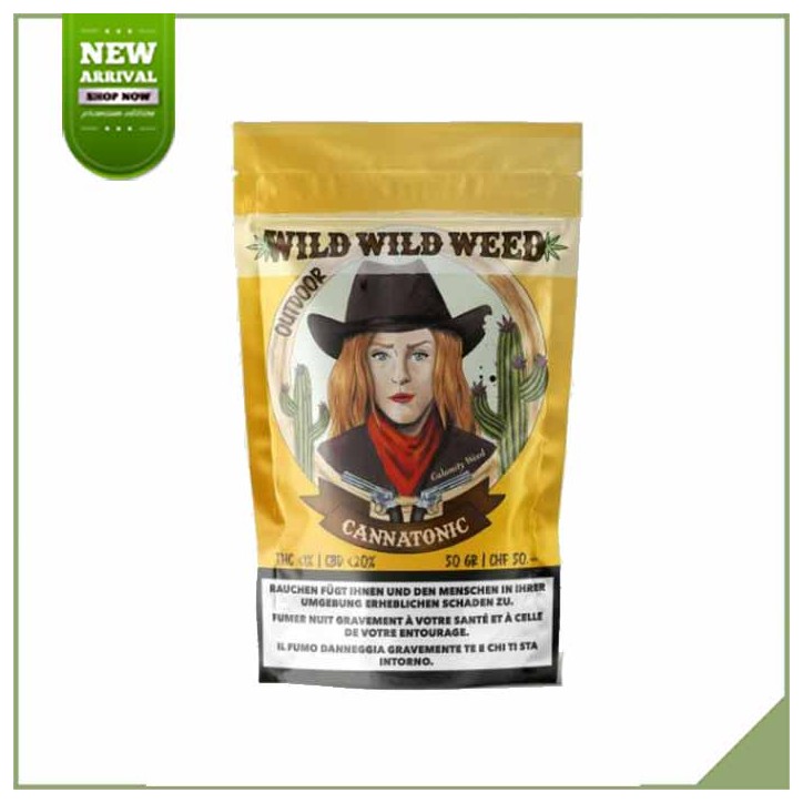 Fiori di CBD all'aperto - Wild Wild West - Cannatonic Fiori di CBD all'aperto - Wild Wild West - Cannatonic