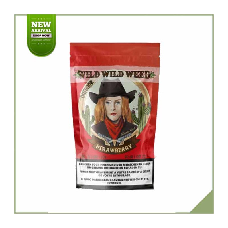 CBD Outdoor-Blüten - Wild Wild West - Strawberry