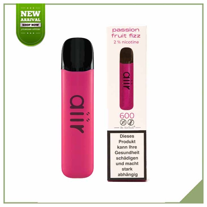 E-cigarette - Aiir - Passion Fruit Fizz