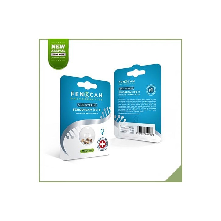 3 Semi di Cannabis Femminizzati Fenodream CBD 3 Semi di Cannabis Femminizzati Fenodream CBD