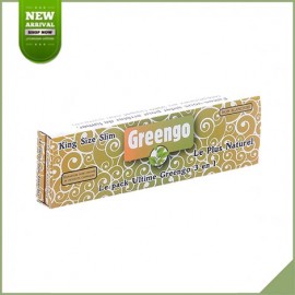 Feuilles longues à rouler Greengo King Size Slim + Tips