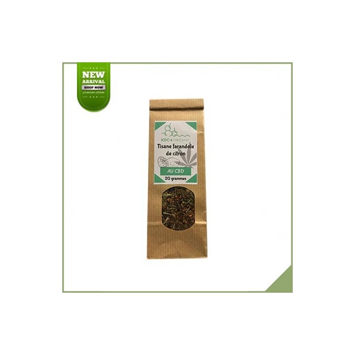 Infusion de cannabis CBD KDC Organic Farandole de citron Infusion de cannabis CBD KDC Organic Farandole de citron